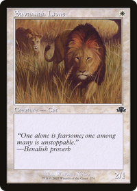 Savannah Lions (Rétro) [Dominaria Remastered] 