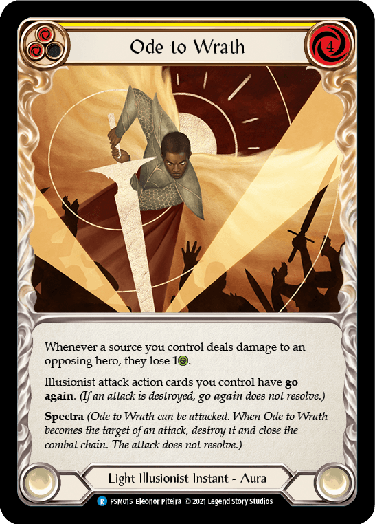 Ode to Wrath [PSM015] (Monarch Prism Blitz Deck) - POKÉ JEUX