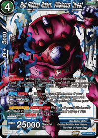 Red Ribbon Robot, Villainous threat (BT19-044) [Fighter's Ambition] - POKÉ JEUX