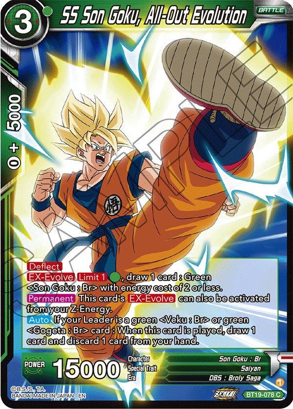 SS Son Goku, All-Out Evolution (BT19-078) [Fighter's Ambition] - POKÉ JEUX