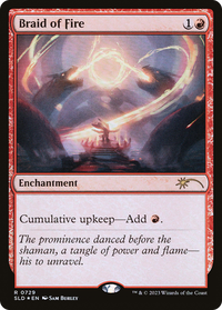 Tresse de feu (729) [Promos Secret Lair Drop] 