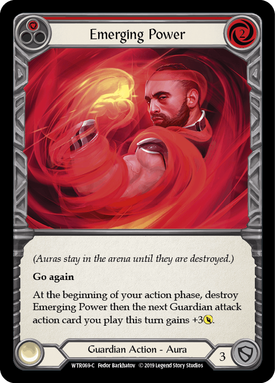 Emerging Power (Red) [WTR069-C] (Welcome to Rathe) Alpha Print Normal - POKÉ JEUX