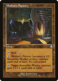 Mishra's Factory (Rétro) [Dominaria Remastered] 