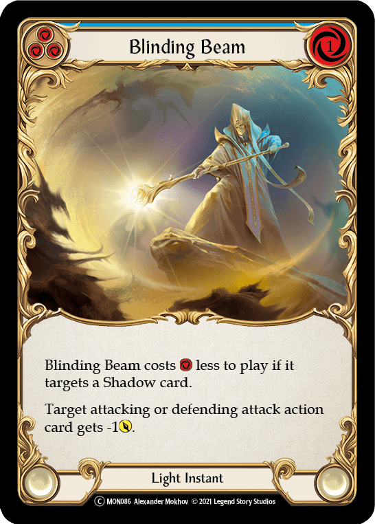 Blinding Beam (Blue) [U-MON086] (Monarch Unlimited) Unlimited Normal - POKÉ JEUX