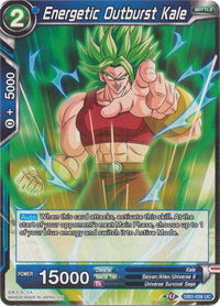 Energetic Outburst Kale (DB2-038) [Divine Multiverse] - POKÉ JEUX