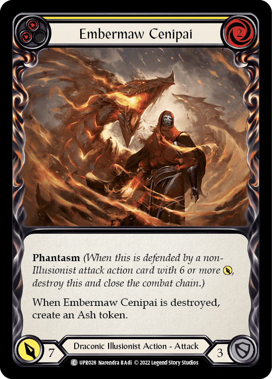 Embermaw Cenipai (Yellow) [UPR028] (Uprising) - POKÉ JEUX