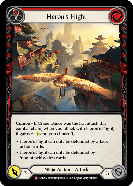 Heron's Flight [U-CRU056] (Crucible of War Unlimited) Unlimited Normal - POKÉ JEUX