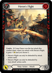 Heron's Flight [U-CRU056] (Crucible of War Unlimited) Unlimited Normal - POKÉ JEUX