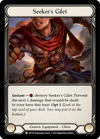 Seeker's Gilet [OUT176] (Outsiders)  Rainbow Foil