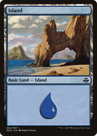 Island (62) [Duel Decks: Elspeth vs. Kiora]