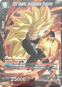 SS3 Vegeta, Unstoppable Evolution (BT11-129) [Vermilion Bloodline Prerelease Promos] - POKÉ JEUX