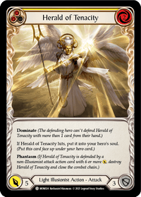Herald of Tenacity (Yellow) [MON024] (Monarch) 1st Edition Normal - POKÉ JEUX