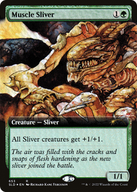 Muscle Sliver (Art étendu) [Promotions Secret Lair Drop] 