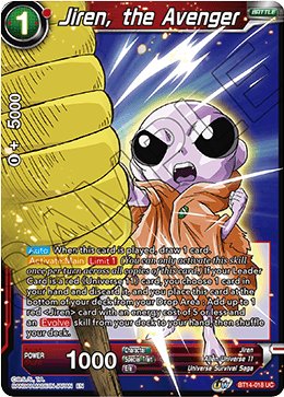 Jiren, the Avenger (BT14-018) [Cross Spirits] - POKÉ JEUX