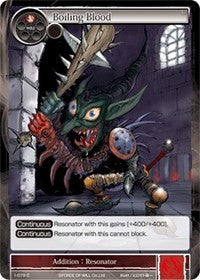 Sang bouillant (1-079) [Deck de démarrage : Loups des flammes déchaînées] 