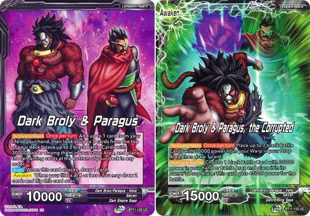 Dark Broly & Paragus // Dark Broly & Paragus, the Corrupted (BT11-122) [Vermilion Bloodline 2nd Edition] - POKÉ JEUX