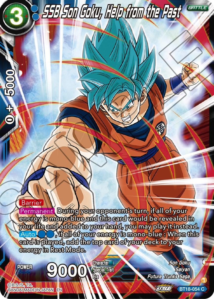 SSB Son Goku, Help from the Past (BT18-054) [Dawn of the Z-Legends] - POKÉ JEUX