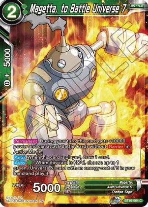 Magetta, to Battle Universe 7 (BT16-064) [Realm of the Gods] - POKÉ JEUX