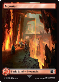 Mountain (FIN-305) - FINAL FANTASY Foil