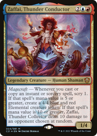 Zaffai, Thunder Conductor [Commander 2021]