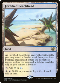 Fortified Beachhead (Promo Pack) [The Brothers' War Promos]
