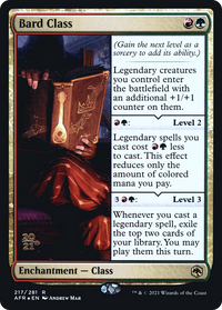 Bard Class [Dungeons & Dragons: Adventures in the Forgotten Realms Prerelease Promos]