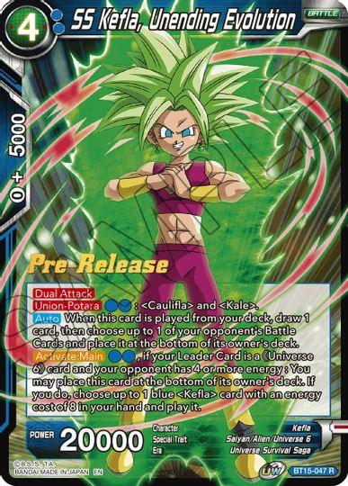 SS Kefla, Unending Evolution (BT15-047) [Saiyan Showdown Prerelease Promos] - POKÉ JEUX