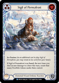 Sigil of Permafrost (Blue) [UPR108] (Uprising) - POKÉ JEUX
