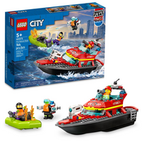 LEGO 60373 - CITY - Fire Rescue Boat - 144pcs (Special Order)
