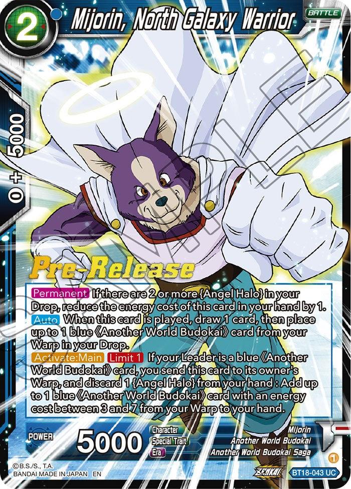 Mijorin, North Galaxy Warrior (BT18-043) [Dawn of the Z-Legends Prerelease Promos] - POKÉ JEUX