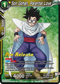 Son Gohan, Parental Love (BT18-111) [Dawn of the Z-Legends Prerelease Promos] - POKÉ JEUX