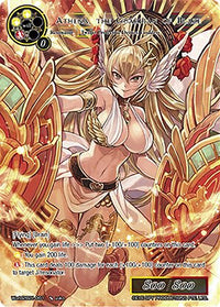 Athéna, la gardienne de Blaze (Full Art) (Worlds2021-001) [Cartes promotionnelles] 
