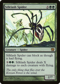 Silklash Spider [Ninth Edition]