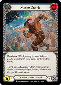 Macho Grande (Blue) [EVR029] (Everfest) 1st Edition Normal - POKÉ JEUX