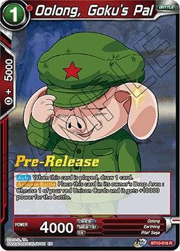 Oolong, Goku's Pal (BT10-016) [Rise of the Unison Warrior Prerelease Promos] - POKÉ JEUX