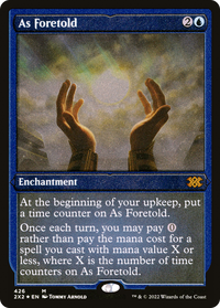 As Foretold (2X2-426) - Double Masters 2022 Foil