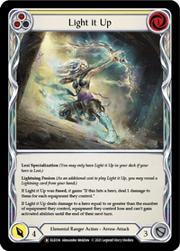 Light it Up [U-ELE036] (Tales of Aria Unlimited) Unlimited Rainbow Foil - POKÉ JEUX