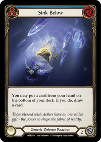 Sink Below (Blue) [WTR217-C] (Welcome to Rathe) Alpha Print Normal - POKÉ JEUX