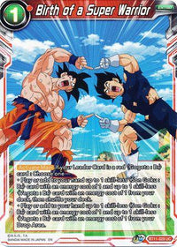 Birth of a Super Warrior (BT11-029) [Vermilion Bloodline 2nd Edition] - POKÉ JEUX