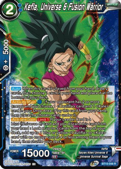 Kefla, Universe 6 Fusion Warrior (BT15-048) [Saiyan Showdown] - POKÉ JEUX