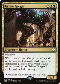Grime Gorger (Promo Pack) [Streets of New Capenna Commander Promos]