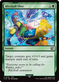 Blitzball Shot (FIN-176) - FINAL FANTASY Foil