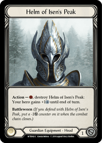 Helm of Isen's Peak [WTR042-C] (Welcome to Rathe) Alpha Print Cold Foil - POKÉ JEUX