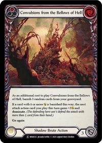 Convulsions from the Bellows of Hell (Red) [U-MON132-RF] (Monarch Unlimited) Unlimited Rainbow Foil - POKÉ JEUX