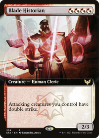 Blade Historian (Extended Art) [Strixhaven: School of Mages]