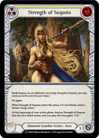 Strength of Sequoia (Yellow) [U-ELE029] (Tales of Aria Unlimited) Unlimited Normal - POKÉ JEUX