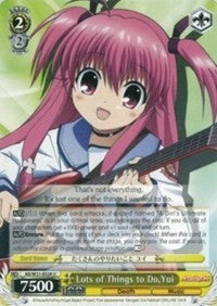 Beaucoup de choses à faire, Yui (AB/W31-E028 U) [Angel Beats ! Re:Modifier] 