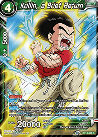 Krillin, a Brief Return (BT14-066) [Cross Spirits] - POKÉ JEUX