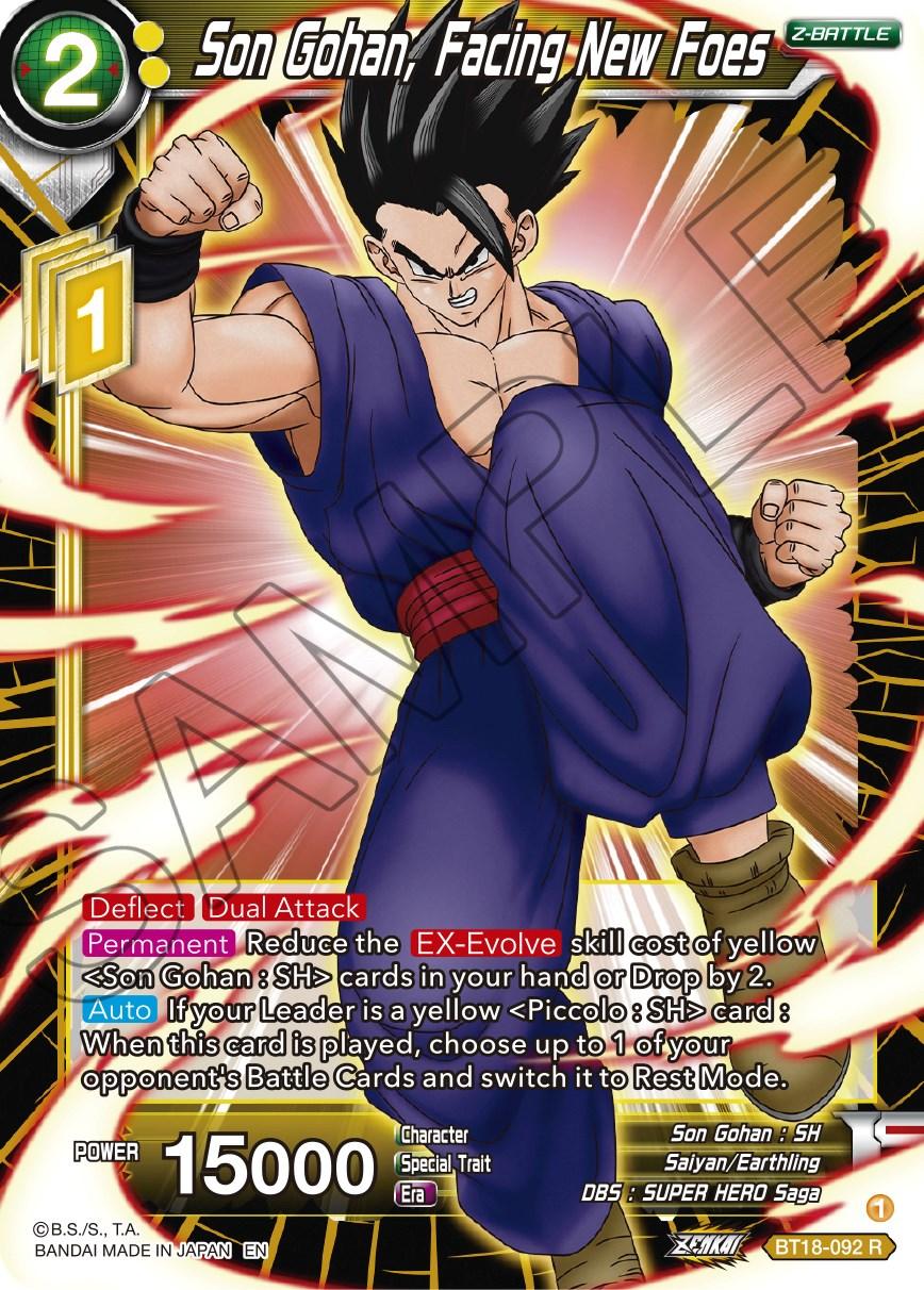 Son Gohan, Facing New Foes (BT18-092) [Dawn of the Z-Legends] - POKÉ JEUX