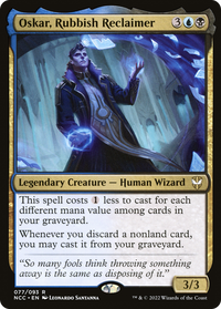 Oskar, Rubbish Reclaimer [Streets of New Capenna Commander]